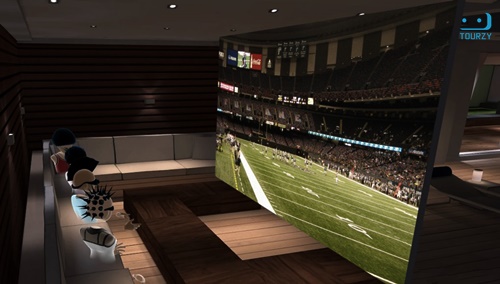 Xem Super Bowl VR cần có hai điều kiện là người dùng có quyền truy cập luồng Super Bowl và kính thực tế ảo có hỗ trợ Bigscreen 