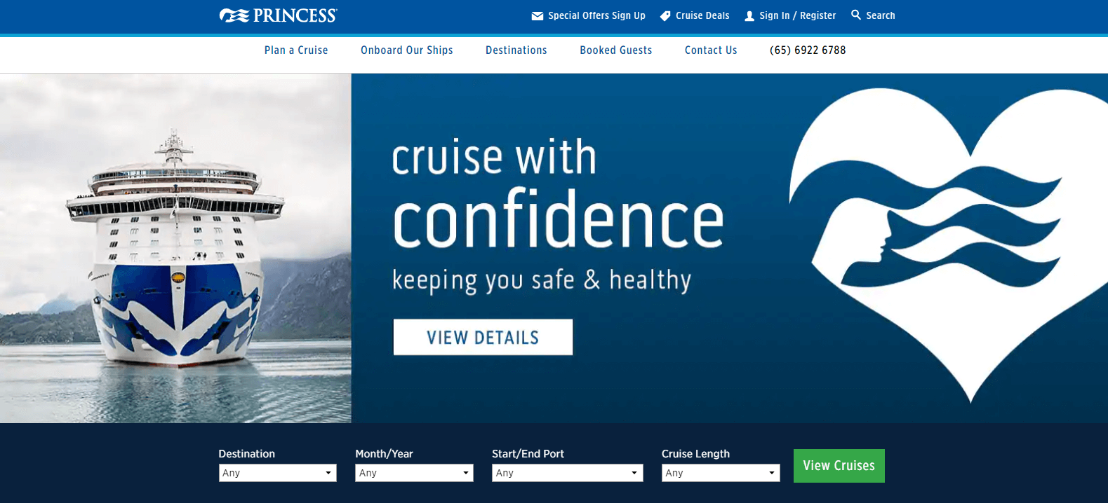 thiết kế website du thuyền