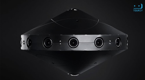 Chiếc camera Surround 360 với 17 camera phục vụ chụp ảnh VR của Facebook được ra mắt vào năm 2016 