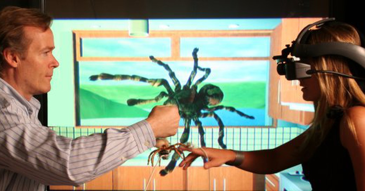 Điều trị chứng sợ nhện bằng công nghệ thực tế ảo 