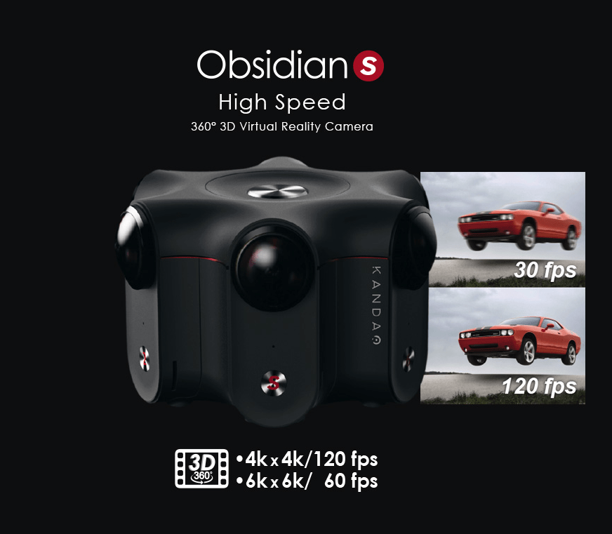 Mẫu camera 360 dành cho chuyên gia Kandao Obsidian S